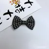 Accesorios de Pajarita a Cuadros Rojos y Negros Suministros para Mascotas Materiales para Ropa de Muñecas DIY Accesorios de Joyería Al por Mayor