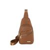 Tendencia 2024 bolsa de pecho de piel suave para hombre bolsa de hombro de negocios impermeable ocio negocios bolsa de mensajero fabricantes venta al por mayor generación