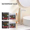 Pegamento Transparente Impermeable Jaysuing Baño Cocina Tubería Masilla Multifuncional Antifugas Recubrimiento de Pared Impermeable