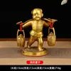 Figura de niño de la fortuna de latón, Decoración para el hogar, Adorno de interior, Pieza de exhibición para sala de estar
