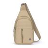 Bolso de pecho para mujer, novedad de 2025, de gran capacidad, bandolera de tela de nailon a la moda, mochila pequeña deportiva informal de moda.