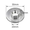 Placa de prensa para amoladora angular de tres generaciones, tipo 100, accesorios de hardware para tuercas universales, placa de prensa hexagonal para rectificadora, tapa de tornillo