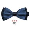 Gravata borboleta vestido formal masculino coreano cavalheiro britânico e noivo padrinho homem irmão grupo casamento correspondência de cores Yan vai sediar arco