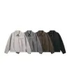 Roupas Vintage Yidao 2026 Outono Novo Estilo Americano Jaqueta Casual Solta para Homens, Jaqueta de Voo Cleanfit de Alta Qualidade