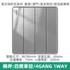 Enchufe con interruptor acrílico espejo USB 13A británico al por mayor panel Hong Kong Macao estándar británico Malasia 20A