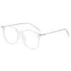 Gafas de Sol Lisas Hengxin 2025 Nuevas Anti-Luz Azul con Montura Grande, Sencillas y Modernas, Se Pueden Adaptar con Lentes Graduados