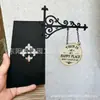 Estantería de Libros para Productos Nuevos Transfronterizos Luz de Linterna Iluminación de Estantería de Biblioteca Linterna Artesanías de Hierro