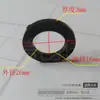 Aleación de Aluminio Puerta Retráctil Eléctrica Accesorios de Plástico Bloque Horquilla de Goma Deslizante Junta Tórica Funda Resistente al Desgaste Conector de Clip de Cable Guía