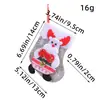 Muñeca de Navidad al por mayor Hong Kong Gorro de punto de amor Ciervo Muñeca Reno Muñeca sin rostro Decoración de escritorio Adornos
