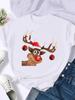 Coração de Amor Tendência Fofo Roupas de Feriado para Mulheres Feliz Natal