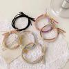 Diadema básica anudada a mano, cuerda para el cabello, tocado de hadas Mori, diadema súper de hadas para mujer, red de celebridades, ins, goma elástica simple