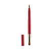 Set de Pinceles de Maquillaje Estilo Xiaohongshu, Pincel para Labios Metálico Telescópico de Doble Punta con Tapa, Pincel Portátil para Labial, Herramienta de Belleza