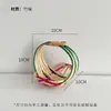 Arte de Bambu Xin Sheng Formato de Zongzi Decoração Trançada de Bambu DIY Estilo Chinês Auspicioso Artesanato Criativo Material de Arte Floral Trançado Feito à Mão