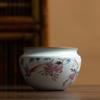 Cubo para residuos de té del horno Ru pequeño lavado de agua pieza abierta lavado de té tanque de aguas residuales agua de construcción agua para lavar el té olla para lavar el agua accesorios para la ceremonia del té