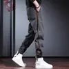 Calça de Trabalho da Marca Americana Retro Tendência para Homens Primavera e Outono 2025 Slim Fit Patchwork Calça Jogger Color Blocking Calças de Trabalho Duráveis