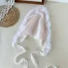 Scarf Triângulo de Renda para Fotografia Turística Rede Social Faixa de Cabeça Gravata Acessório de Cabelo Faixa de Cabeça Estilo Pastoral Atmosfera Verão Fino