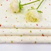 Tecido de Algodão Gaze Crepe Gaze Dupla Estampado Floral Japonês e Coreano Tecido para Roupa de Bebê Pijama Cobertor