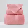 Toalha Grande Grossa de Algodão Puro para Uso Doméstico, Toalha de Banho Absorvente, Macia e Sem Fiapos, Adequada para Presentes Transfronteiriços, Pode Ser Bordada com Logo