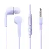 Auriculares compatibles con S4 para el oído con control por cable J5 Auriculares de colores para teléfonos móviles Android con llamadas por micrófono
