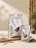 Sacos Personalizados para Embalagem de Alimentos com Selagem de Oito Lados, Sacos Auto-Sustentáveis para Chá, Sacos para Lanches, Sacos para Café, Sacos para Nozes, Sacos Plásticos Compostos para Alimentos