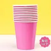 Taza de Papel de Color para Niños, Manualidades DIY, Jardín de Infancia, Área de Arte Hecho a Mano, Material de Arte Creativo, Taza Desechable