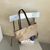 Bolso tote de color sólido esmerilado para mujer, gran capacidad, bolso de mano coreano, versátil, para ir al trabajo, de un solo hombro, para llevar debajo del brazo, para mujer