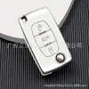 Para Dongfeng Peugeot juego de llaves viejo 307 308 207 408 508 301 3008 4008 carcasa de hebilla