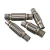 Tubo de escape de garganta trasera para automóvil de Amazon transfronterizo, fuelle flexible, conector de metal modificado, disponible en lote.