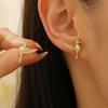 Europa y Estados Unidos aretes retro transfronterizos calientes sentido del diseño de nicho aretes de flores pájaro para mujer primavera y verano joyería de colibrí al por mayor