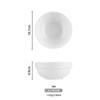 Tazón de Melamina Yongsheng para Ramen Comercial Imitación Porcelana Tazón de Polvo de Caracol Tazón para Malatang Tazón Especial para Restaurante de Fideos con Sopa de Res