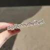 Nuevo accesorio para el cabello 2026: pasador de diamante brillante dulce, pinza para flequillo lateral, versátil y elegante para el uso diario