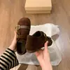 Zapatos Birkenstock Versátiles Estilo Retro para Mujer 2026 Otoño Nuevos Zapatos Mary Jane Planos sin Cordones Mocasines Casuales