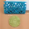 Múltiples Tipos de Cortadores de Plástico con Textura de Corteza, Bigote, Corazón y Anillos de Árbol para Bordes de Pastel, Moldes de Prensa para Galletas y Moldes de Estampado para Pastel