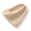Cachemira Suave y Cera 2025 Otoño e Invierno Nuevo Estilo Unisex Rayas Casual Protección Auditiva Gorro de Pico Moda Gorro de Punto