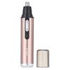 Dispositivo eléctrico para el vello nasal Kemei KM-6661, multifuncional, 3 en 1, con calibre europeo, color oro rosa.