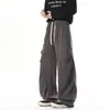 Pantalones Casuales Nuevos para Hombre Otoño 2026, Pantalones Cargo Rectos de Moda, Diseño Elegante, Corte Holgado, Talla Grande, Pantalones Únicos para Hombre