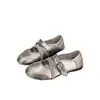Zapatos Mary Jane de Ballet Retro Franceses para Mujer 2026 Nuevo Estilo Piel Suave Suela Suave Deportivos Planos Boca Baja Zapatos Individuales Zapatos Pequeños de Cuero