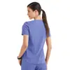 Aliexpress Roupa para Lavar Roupa à Mão Transfronteiriça Conjunto Feminino Salão de Beleza Centro de Confinamento Roupa de Trabalho Odontológico Roupa de Médico e Enfermeiro Personalização