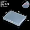 Caja de Embalaje Rectangular de Plástico PP Transfronteriza con Tapa, Caja de Almacenamiento Transparente para Accesorios, Tarjetas, Juguetes, Caja de Exhibición, Caja de Tarjetas