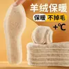 Palmilhas de inverno espessadas e forradas com fleece, resistentes a odores, absorventes de suor, à prova de frio, confortáveis para longos períodos em pé, evitando que os pés congelem e proporcionando calor