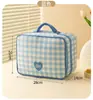 Nova Bolsa de Viagem Impermeável de Grande Capacidade, Bolsa de Mão Portátil Multifuncional, Bolsa de Armazenamento de Roupas de Camada Dupla, Bolsa de Cosméticos