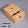 Cama de talla de sellos de madera de haya tamaño grande cama de talla de madera maciza madera de pino material de piedra pinza para sellos herramienta de fijación de sellos para tallar juego de talla de sellos
