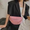 Riñonera para Mujer 2026 Nuevo Estilo Bolso de Hombro con Letras Elegante Bolso Cruzado de Pecho con Cadena Bolso Cruzado de Moda al por Mayor