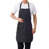 Avental Roupa de Trabalho Uniforme de Chefe de Catering Suspenso no Pescoço Avental Anti-Manchas Resistente à Sujeira Restaurante Ocidental Café Loja de Sobremesas Pizza