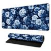 Cross-border Nova impressão de sarja Primavera e verão Fresh Little Daisy Mouse Pad Computador Escritório Tapete de mesa de borracha natural