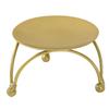 Portavelas Romántico de Aromaterapia Base de Bandeja de Hierro Forjado Adornos Decorativos Lindo Simple Moderno Portavelas Pequeño