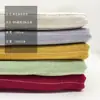 8012 tecido de linho listrado pegajoso cânhamo algodão rayon fio de linho primavera e outono tecido para vestuário vestido traje Tang fabricantes