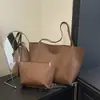 Bolso Retro Simple de Gran Capacidad para Mujer, Nuevo Bolso de Moda Madre e Hija, Bolso de Hombro, Bolso Tote Versátil y Elegante