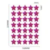 Adesivos de Estrela Impermeáveis Coloridos DIY Decoração de Diário Presente Estrela de Cinco Pontas Laser Etiquetas Adesivas Adesivos de Estrela