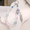 Nueva Cadena de Teléfono Móvil Nepalí de Cristal DIY Hecha a Mano con Cuentas Moda Cadena Colgante Popular para Bolsos de Teléfono Móvil para Mujeres